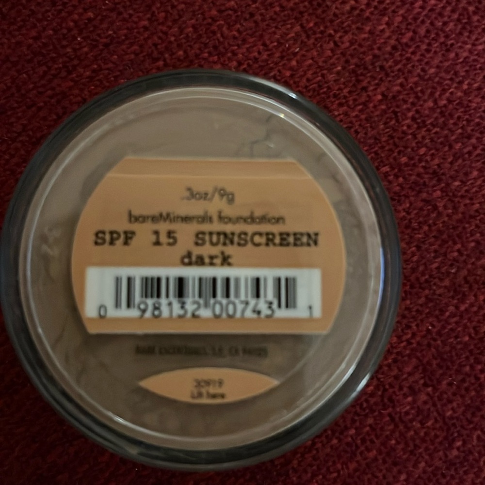 Bare minerals original foundation in dark sealed new